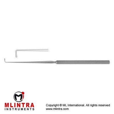 Wagener Ear Hook Fig. 4 Stainless Steel, 14 cm - 5 1/2"